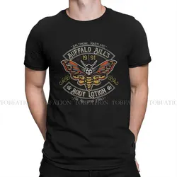 Silence Of The Lambs 100% Cotton TShirt Buffalo Bill's Body Lotion Biker Elegant T Shirt Homme Men Clothes New Design Trendy