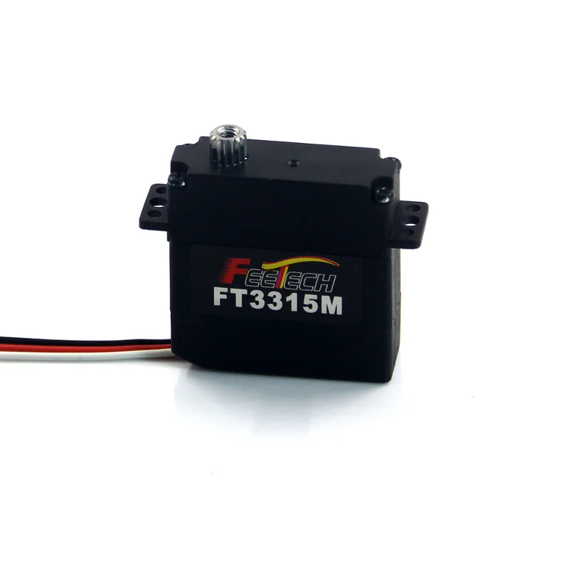 

Микро сервопривод 1,9 кг FT3315M, тонкий цифровой сервопривод с металлической шестерней, угол 120 градусов для радиоуправляемых вертолетов, игрушек, крепление для камеры FPV с панорамированием/наклоном