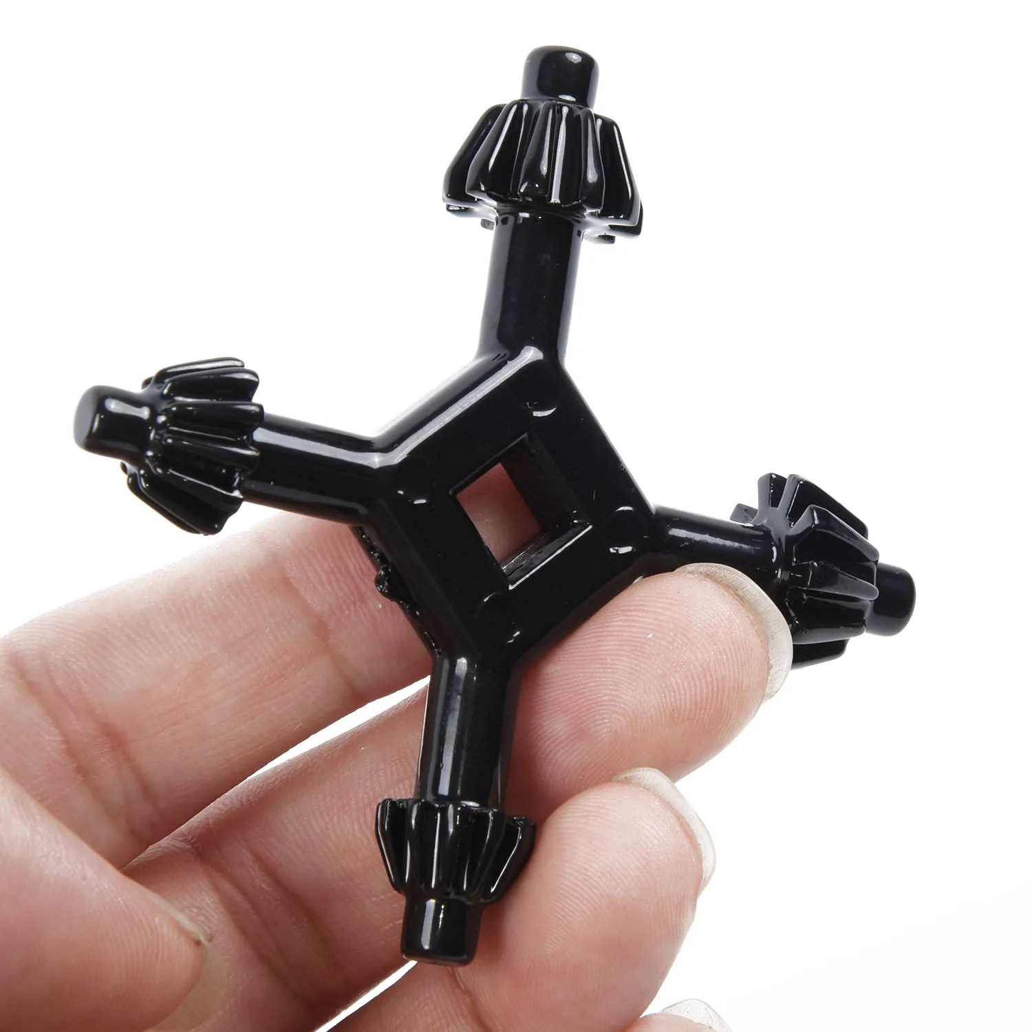 4 In 1 Multifunctional Electric Drill Key Mini Drill Chuck Keys Carbon Steel Drill Chuck Wrench Set Black For Drill Presses 3/8