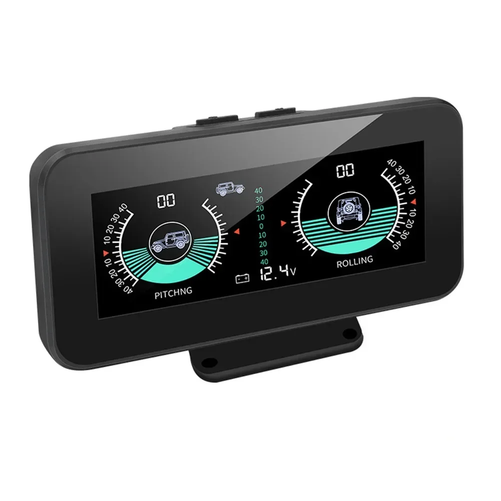 

GPS OBD2 HUD Инклинометр измеритель наклона автомобильный компас Спидометр PMH KMH шаг наклон Угол транспортир часы Широта Долгота