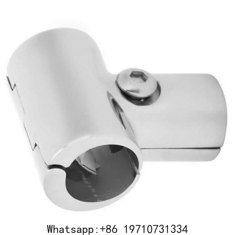 

Boats Marine Handrail T/Tee Split Fitting 90 Degree Rail Fittings 3 Way Tube Connecting Pipe Connector For 22mm 25mm Pipe Tubing