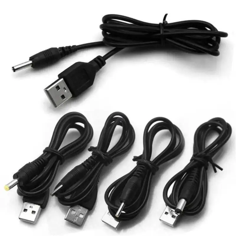 พอร์ต 2.0 2.5 3.5 5V DC Barrel Jack Power Cable Connector 4.0 5.5