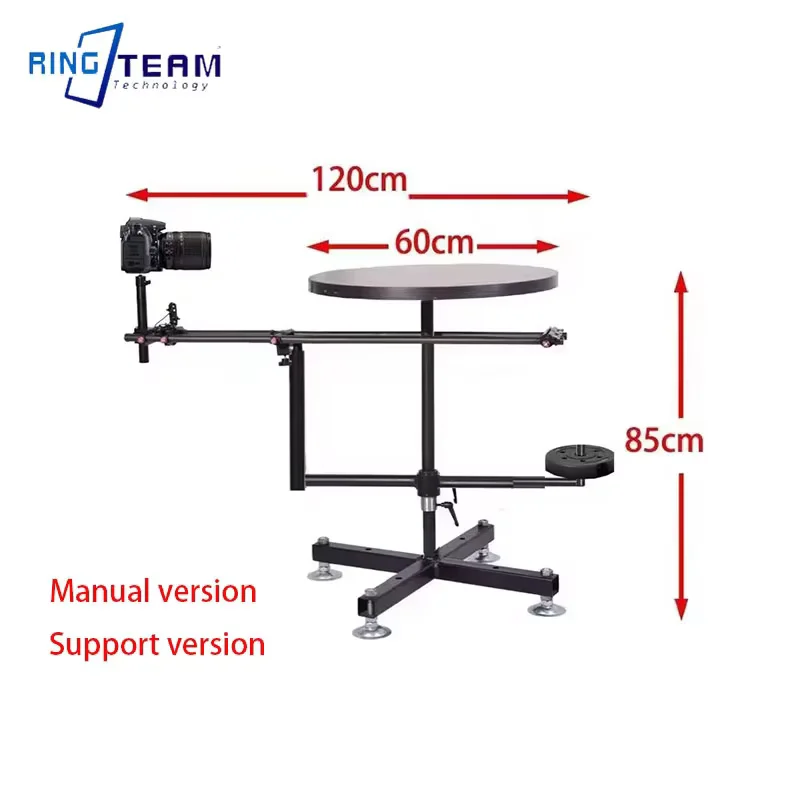

360 Degree Photography Turntable, Spin Table Platform Surround Video Equipment for Product video