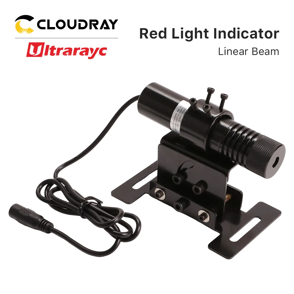 Ultrarayc Linear Red Light Indicator 650nm&635nm Adjustable Laser Module Locator 100mW&1-5mW & 5-10mW for Fiber Marking Machine
