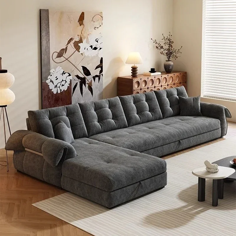 Modern Storage Sofas Multifunction Apartment Convertible Lazy Sofas Elegant Comfortable Sillon Individual Home Furniture