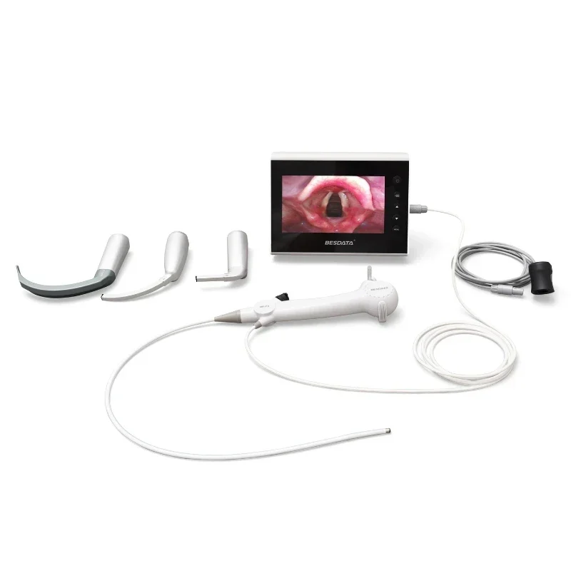 BESDATA High Quality ENT Laryngoscope Accessories USB Disposable Bronchoscope Airway Intubation