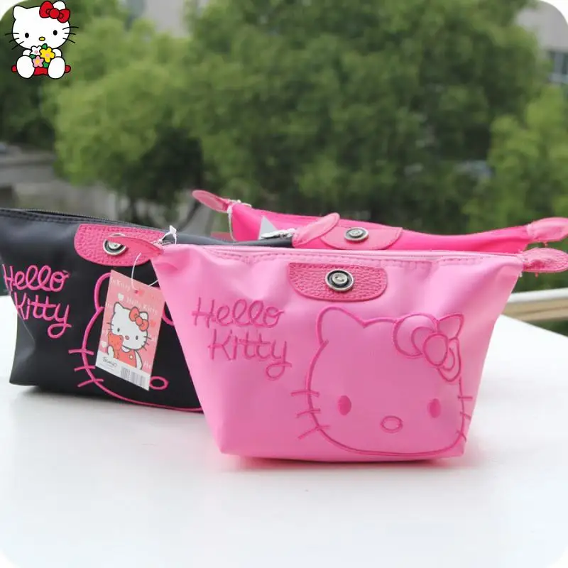

Good-Looking Hello Kittys Cosmetic Bag Hanging Rope Bag Multifunctional Portable Cute High-Capacity Storage Bag Fashion Gift