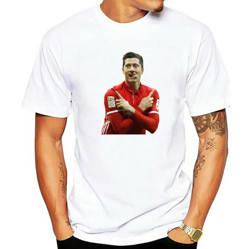 Antidazzle Robert Lewandowski Mens & Womens T Shirt Printing Custom T Shirt