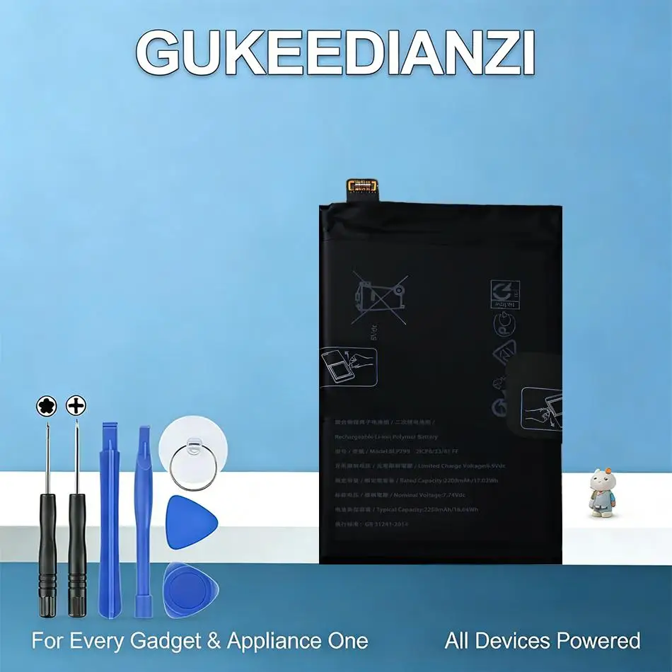 

BLP799 Reliable Power 2250mAh For Oppo Realme 7 Pro X7 Pro 5G X3 RMX2170 RMX2121 RMX2111 Mobile Phone Battery