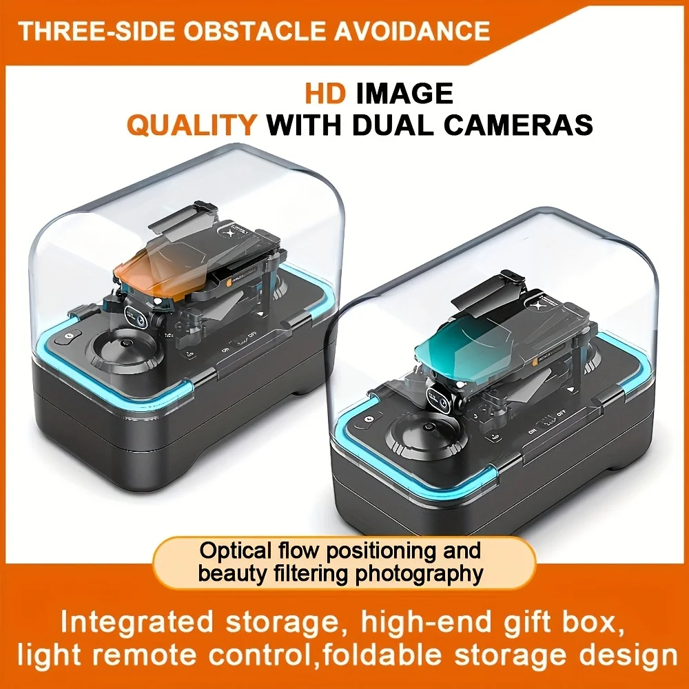 

Mini Drone Folding Obstacle Avoidance High Definition Aerial Photography Four Axis Aircraft Integrated Remote Control Aircraft