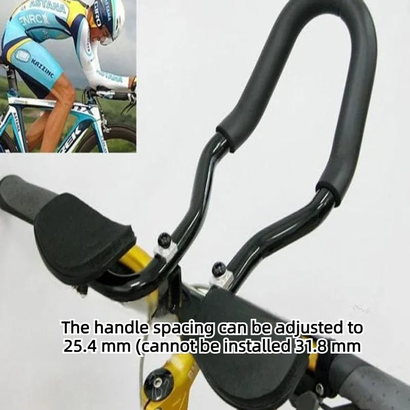 

Lightweight Mountain Bike Rest Handlebar Aluminum Alloy Comfortable Durable Integrated Bicycle Handlebar Cycling Bicycle Parts