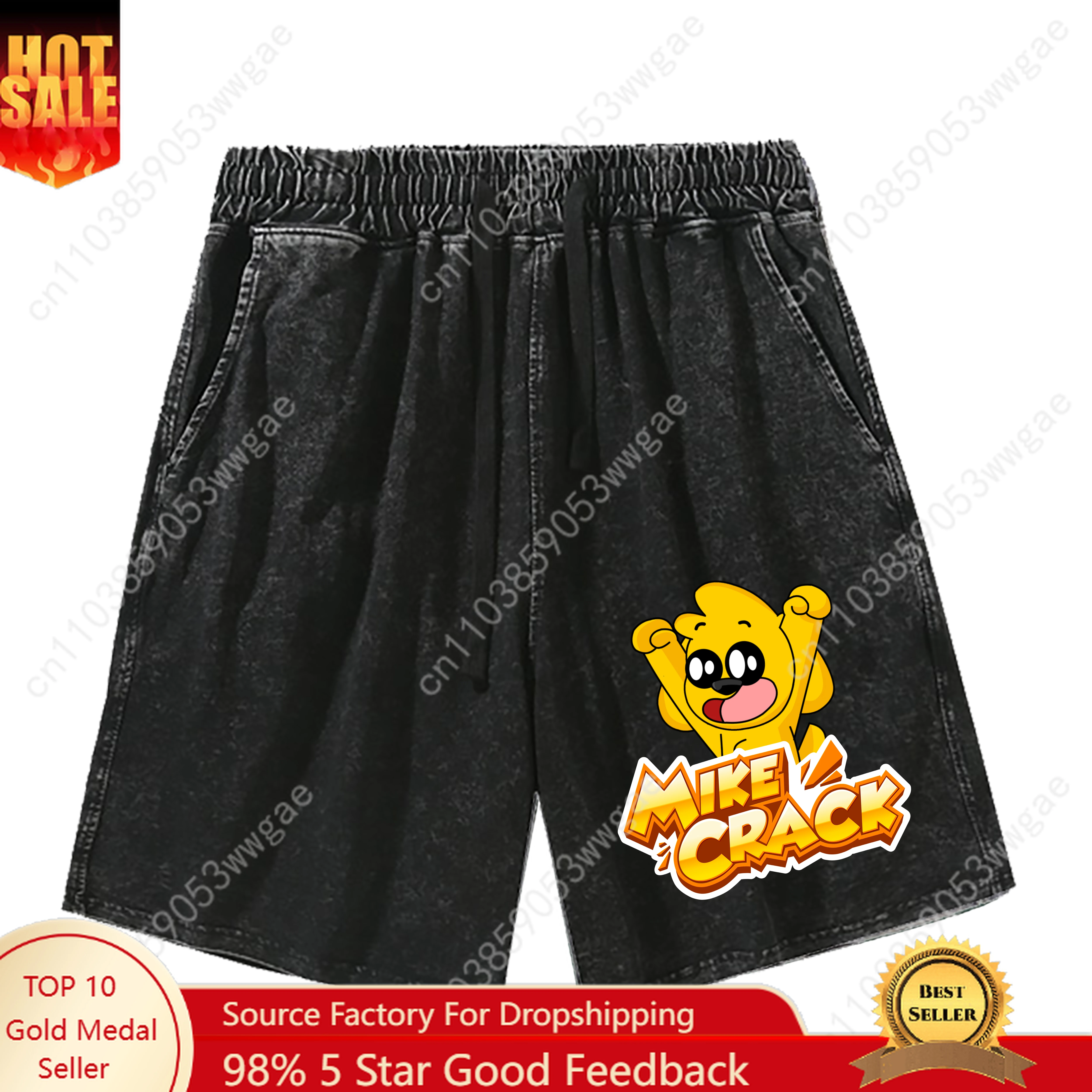 

Mikecrack Shorts Mens Womans Teenagers Retro Short Pants Vintage Cotton High Quality Elastic Soft Beach Shorts Customized Pant