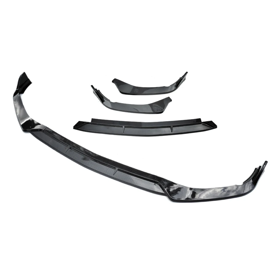 Front Bumper Splitter Lip Spoiler Guard Body Kit Cover For Mercedes Benz C Class W206 C220 C300 C400 C43 AMG 2022 2023 Tuning