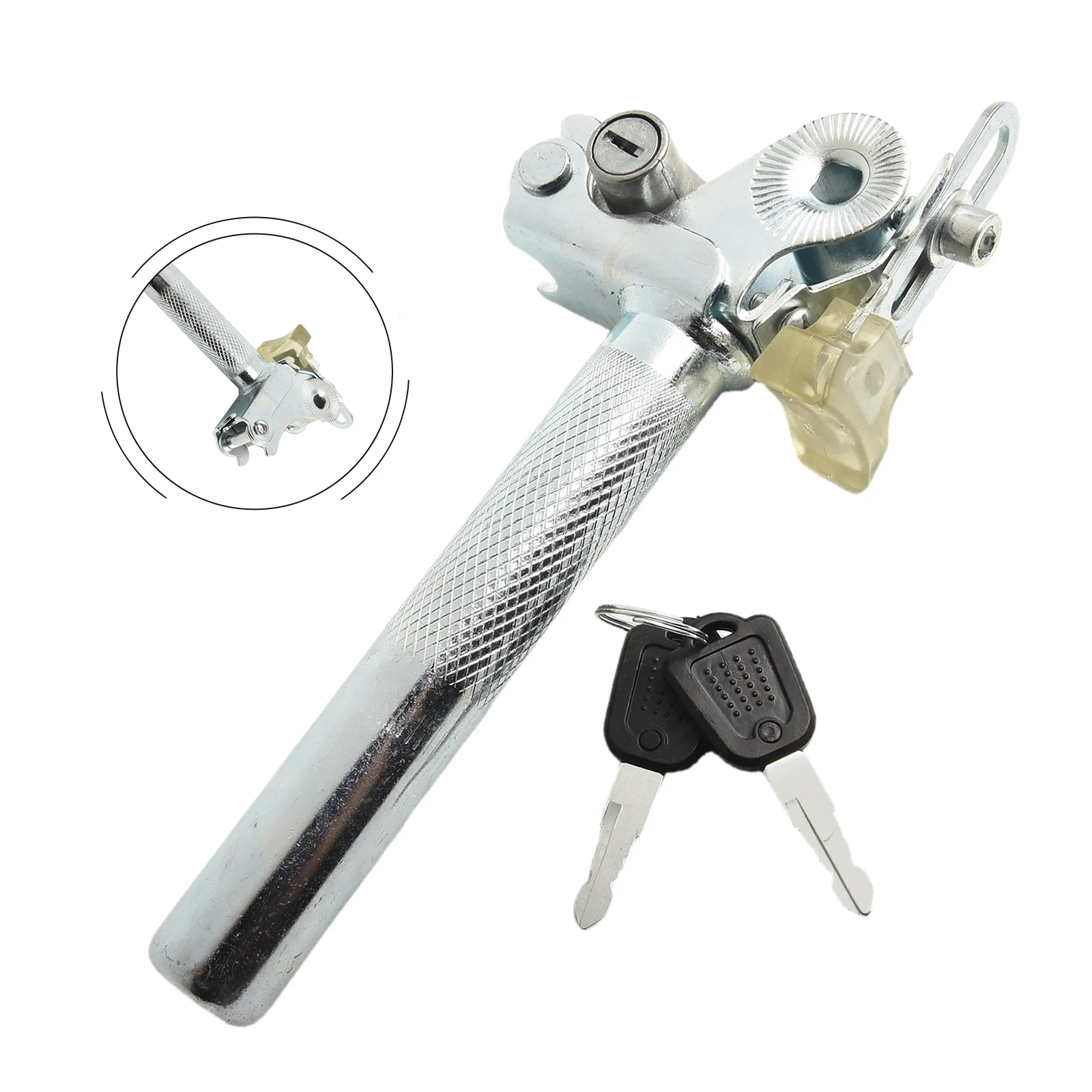 Secure Fit Outdoor Cycling Anti-theft Seat Tube Adjustable Seat Lock Adjustable Rubber Pad Even And Flat Welding Points