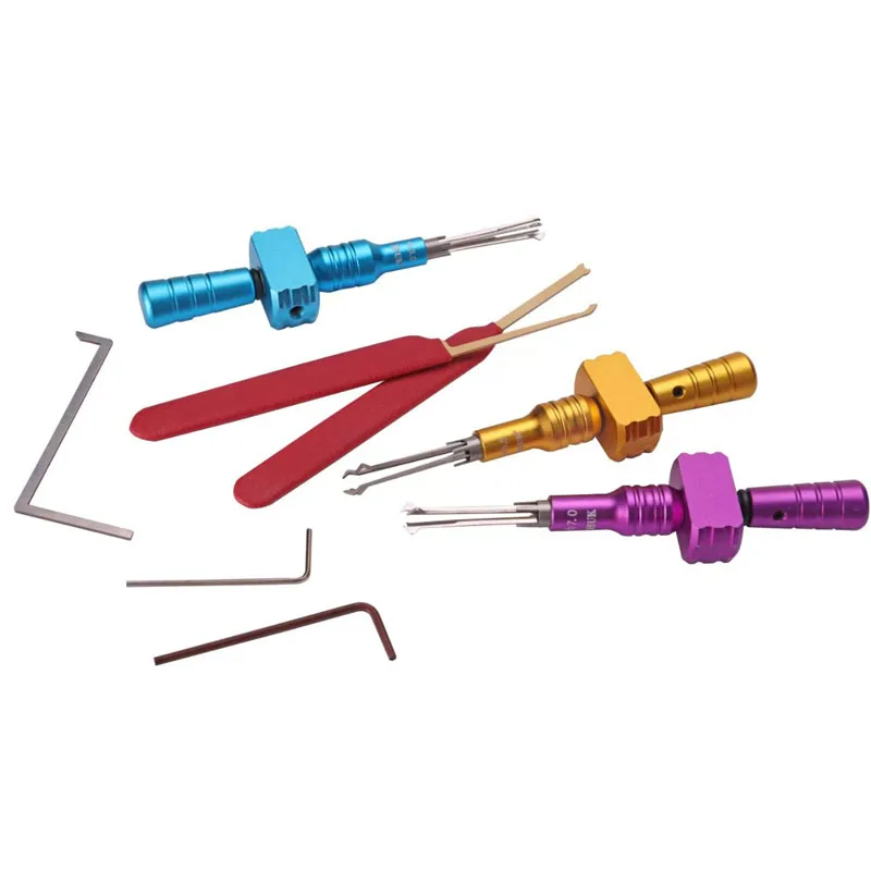HUK Cross Quick Opening Tool Latest Cross Quick Opening Large Set Adjustable Claw 5.0mm 6.0mm 7.0mm Locksmith Repair Tool