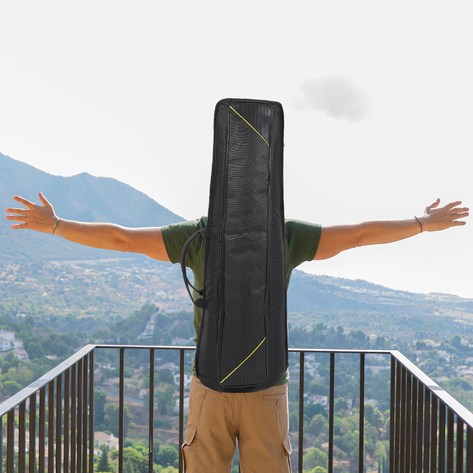 

1Pc Trombone Bag Waterproof Oxford Cloth Abrasion Resistant Easy to Use As Backpack Or Handheld