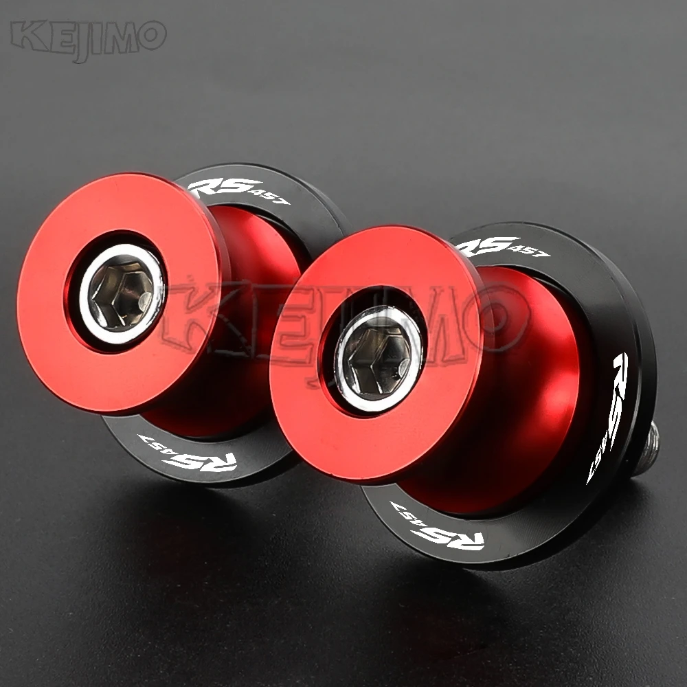 For Aprilia RS457 RS660 RSV4 RS 457 660 V4 Tuono 660 Tuareg660 RSV1000/R M6 Motorcycle Swingarm Spools Rear Stand Screws Slider