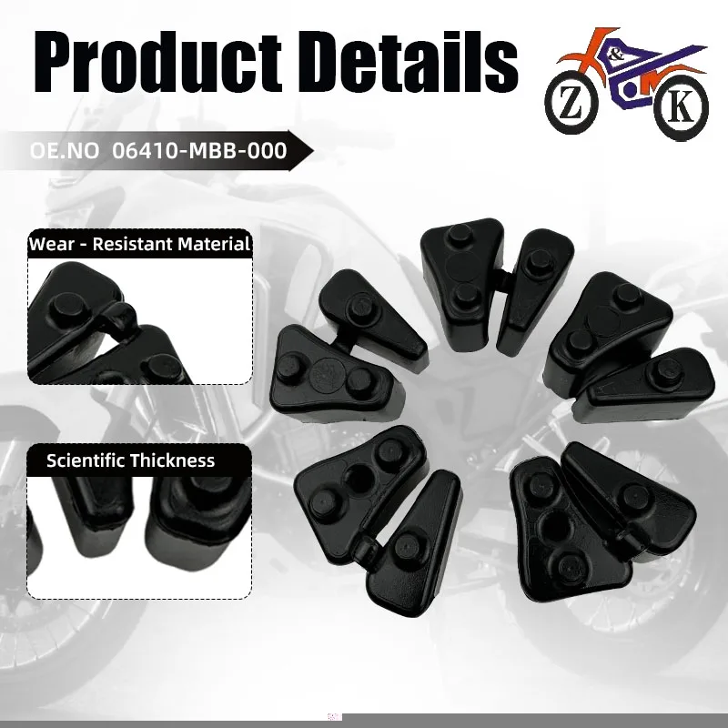Picture 5: 5-PCS Motorcycle Rear Wheel Damper for CRF1000 CRF1100 VTR1000 XL1000 XL750 Sprocket Rubber Motorcycle Accessories 06410-MBB-000