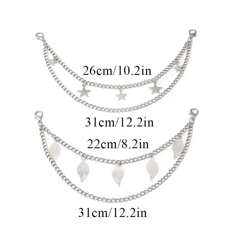 

Multi-layer With Lobster Buckle DIY Pants Chain Cute Bag Decor Useful Bag Handle Personality Pendant Bag Charms Colorful Button