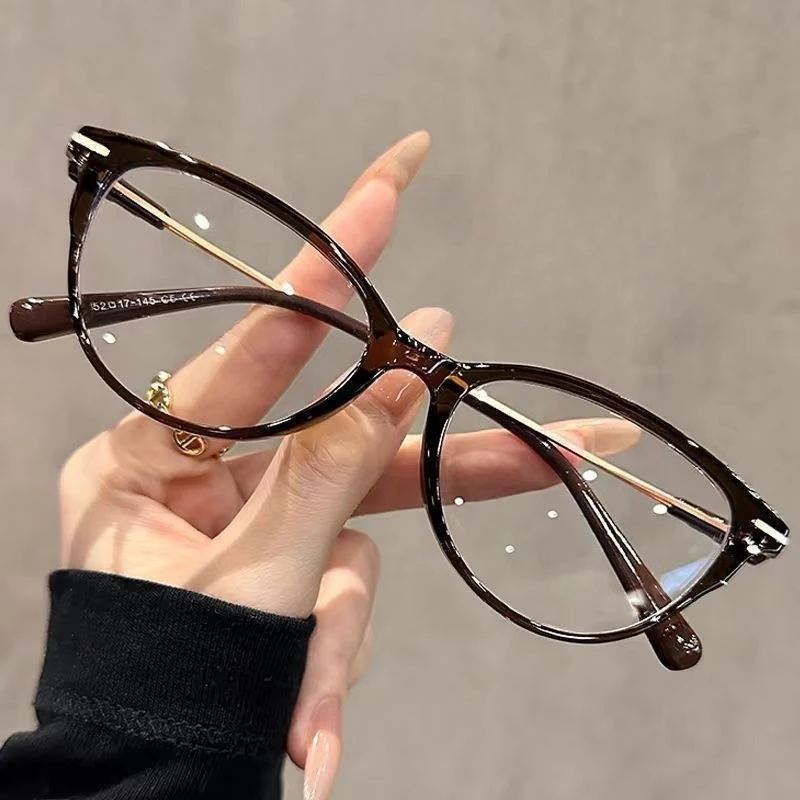 

Korean Trendy Glasses Women Anti-Blue Light Eyeglasses Fashion Travel Sunshades Unisex Driving Eyewear Eye Care Reading Glasses