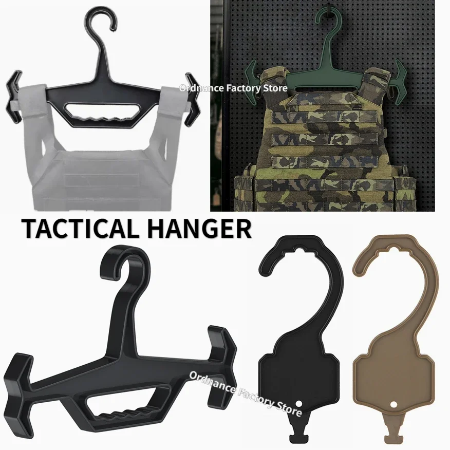 

Tactical Hanger Heavy Duty Hanger FMA for IOTV Vest Plate Carrier Multifunction Solid Plastic Hanger Very Hard Survival Tools