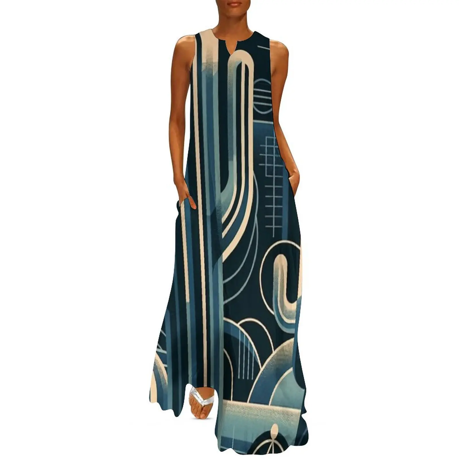 

Desert Night Charm Long Dress sexy dress for women women clothes women's clothing korea stylish