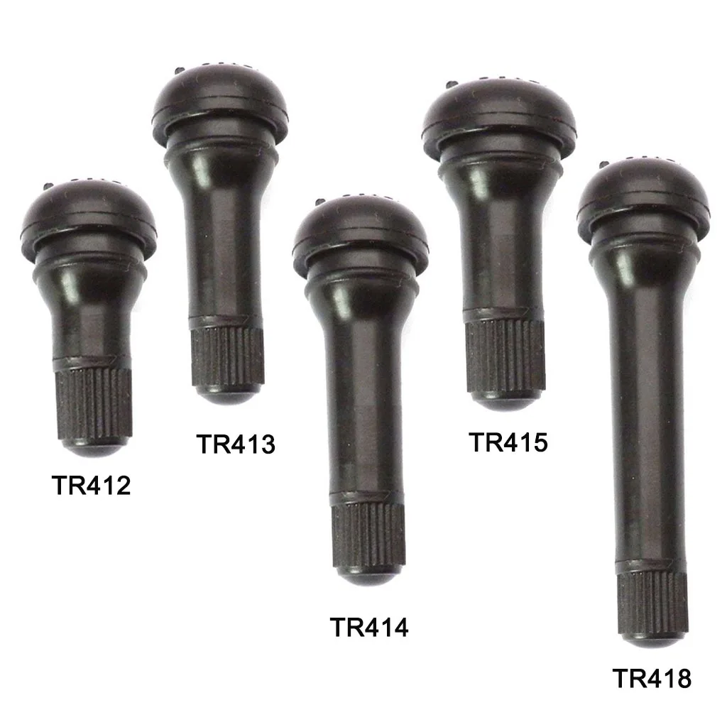 Car Motorcycle Scooter Tubeless Tire Valve Stem Straight TR412 TR413 TR414 TR415 TR418 Valve Copper Alloy for ATV Trikes Truck