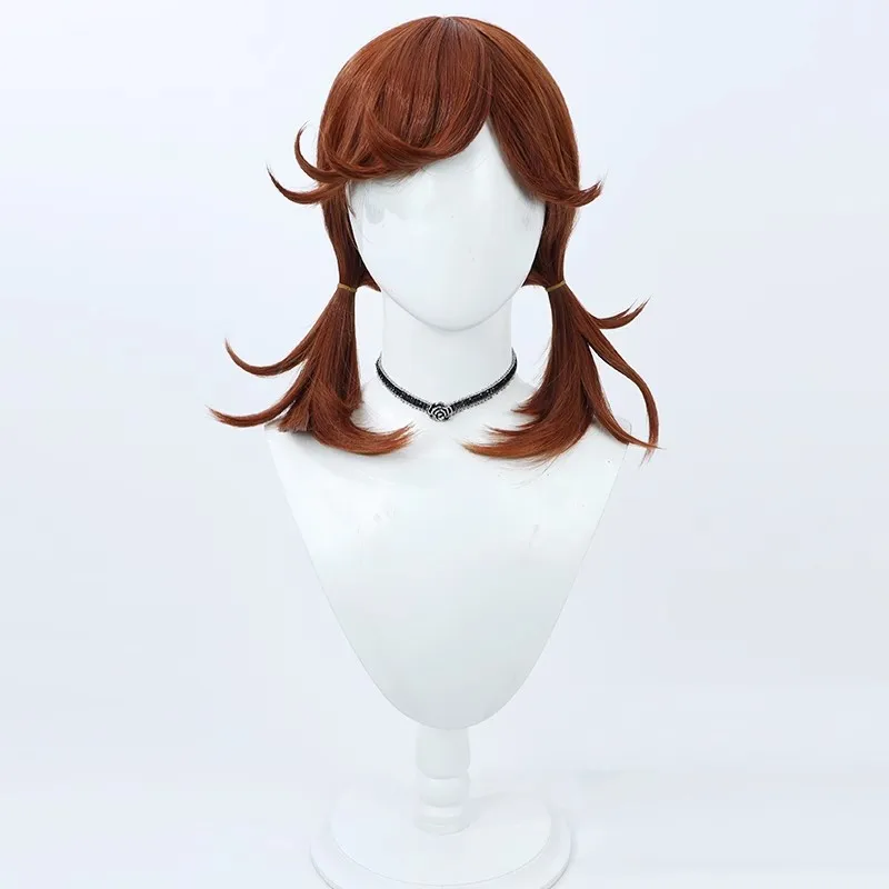 Peluca de cosplay Identity V Lily Leblanc, trenzas gemelas, regalo de Halloween
