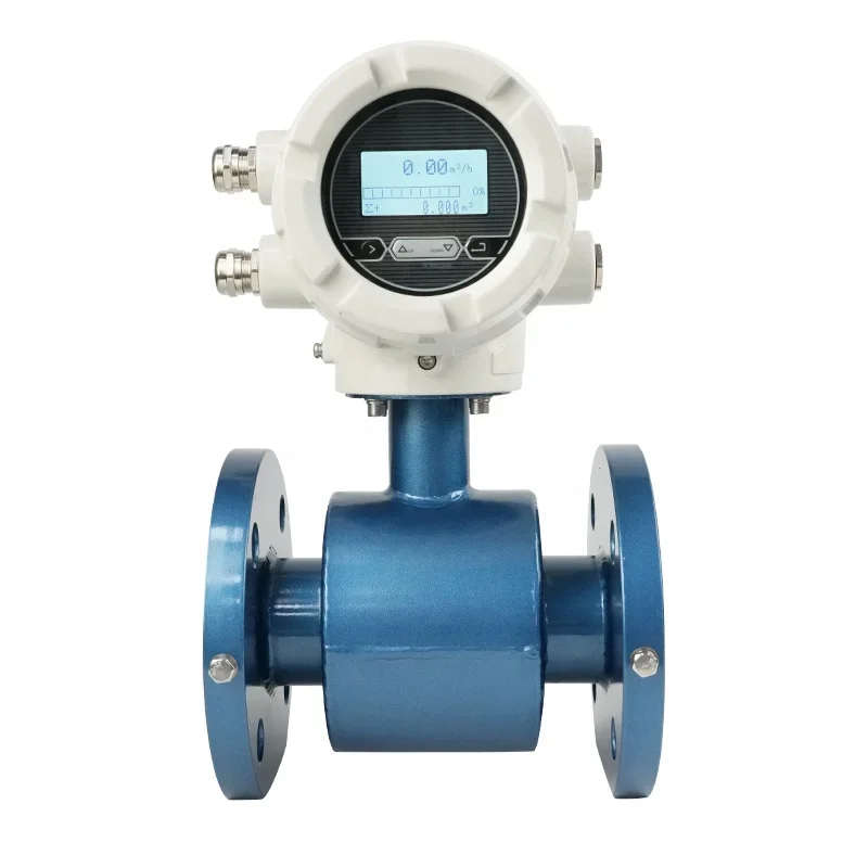 

RS485 modbus digital display sea water flow sensor river water flow meter pulse