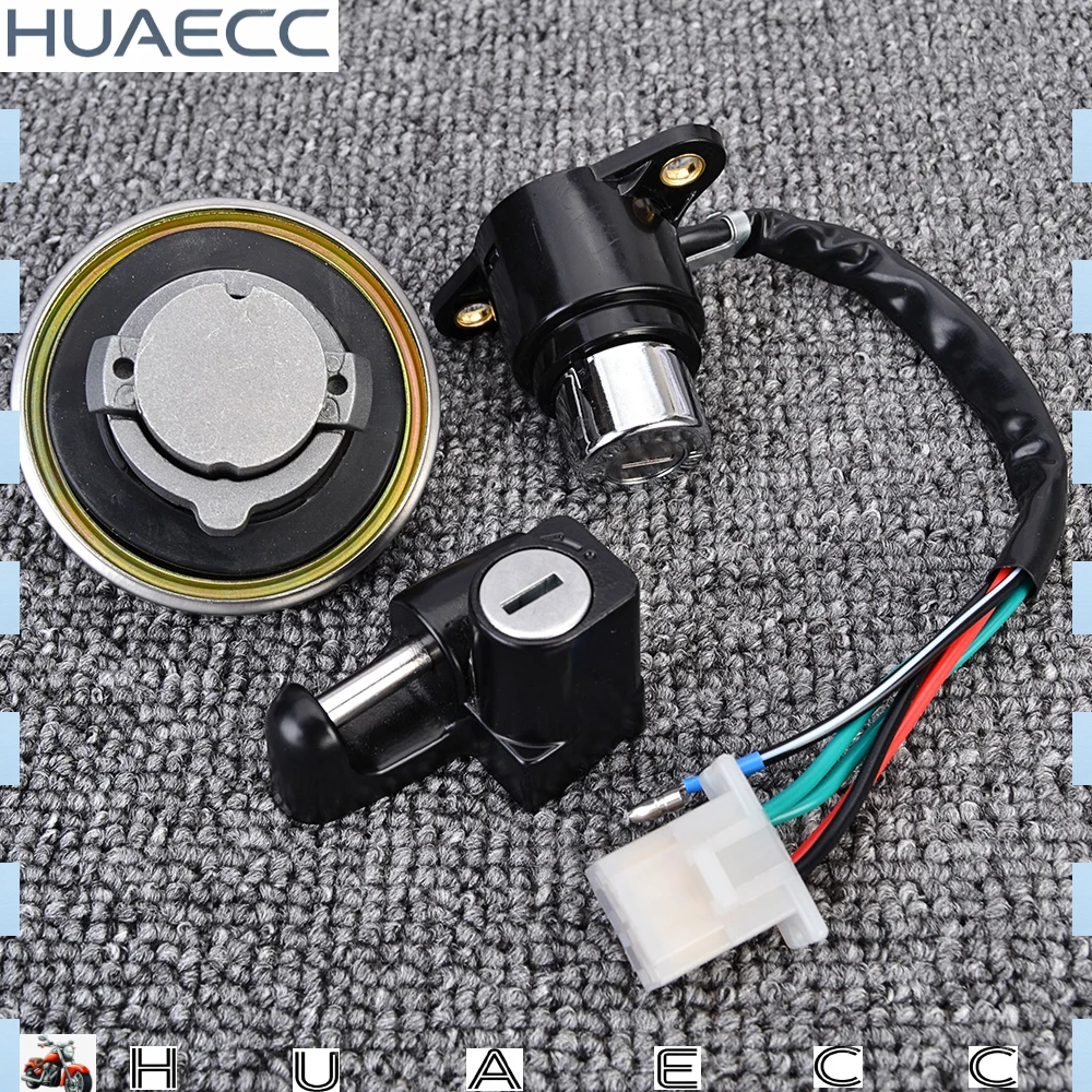 For Honda CA125 1995-1999 CMX250 (REBEL) 1985-2014 Motorcycle Ignition Switch Locks Fuel Gas Tank Cap Key Set