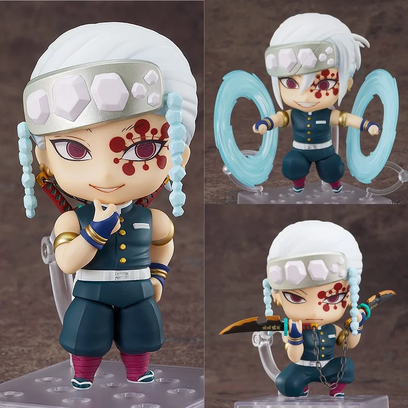 

NENDOROID # 1830 натуральная 10 см Uzui Tengen фигурка Demon Slayer аниме фигурка игрушки для детей подарок Коллекционная модель украшения
