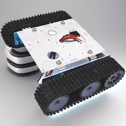 Aluminum alloy frame suitable For RC toy tank robot  chassis DC9-12V crawler chassis for arduino assembly kit