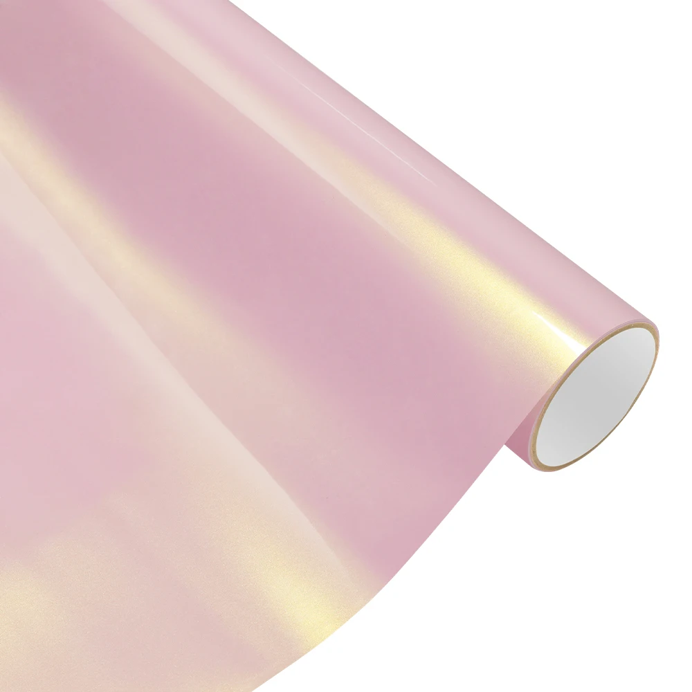 Pellicola per auto smaltata oro rosa cambio colore automatico pellicola in vinile adesivo in PVC PET avvolgimento gratuito di bolle accessori per auto decalcomanie per auto