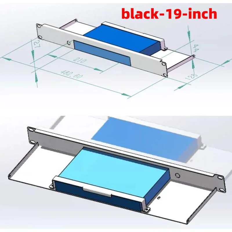 Bracket For TP-LINK（TL-R473G/TL-R483G）19 Inch Locates Preset Openings Accurately And Secures Broadband Routing Hardware Inside