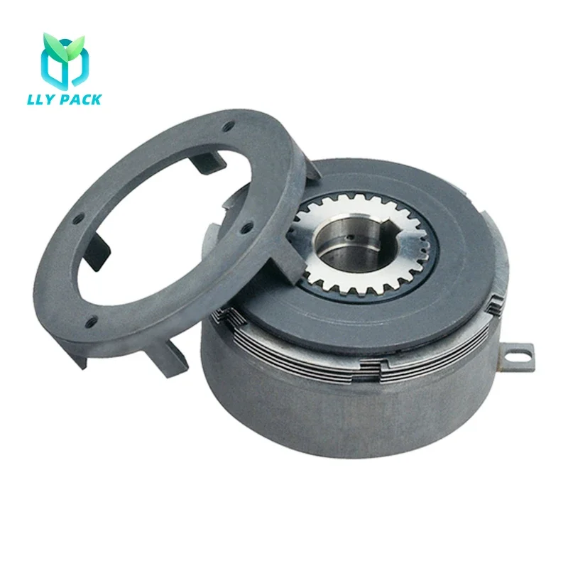 Low Maintenance Cost 24v Electromagnetic Powder Clutch Brake For Carton Machine Flexo Printer