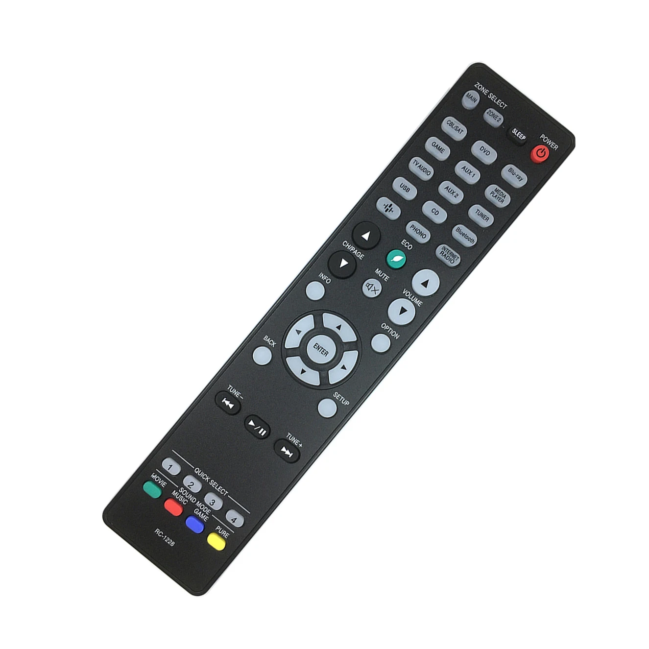 RC-1228 AV Receiver Remote Control for Denon AVR-S640H AVR-S650H AVR-S730H AVR-S740H AVR-S750H AVR-S900W AVR-S920W AVR-S930H
