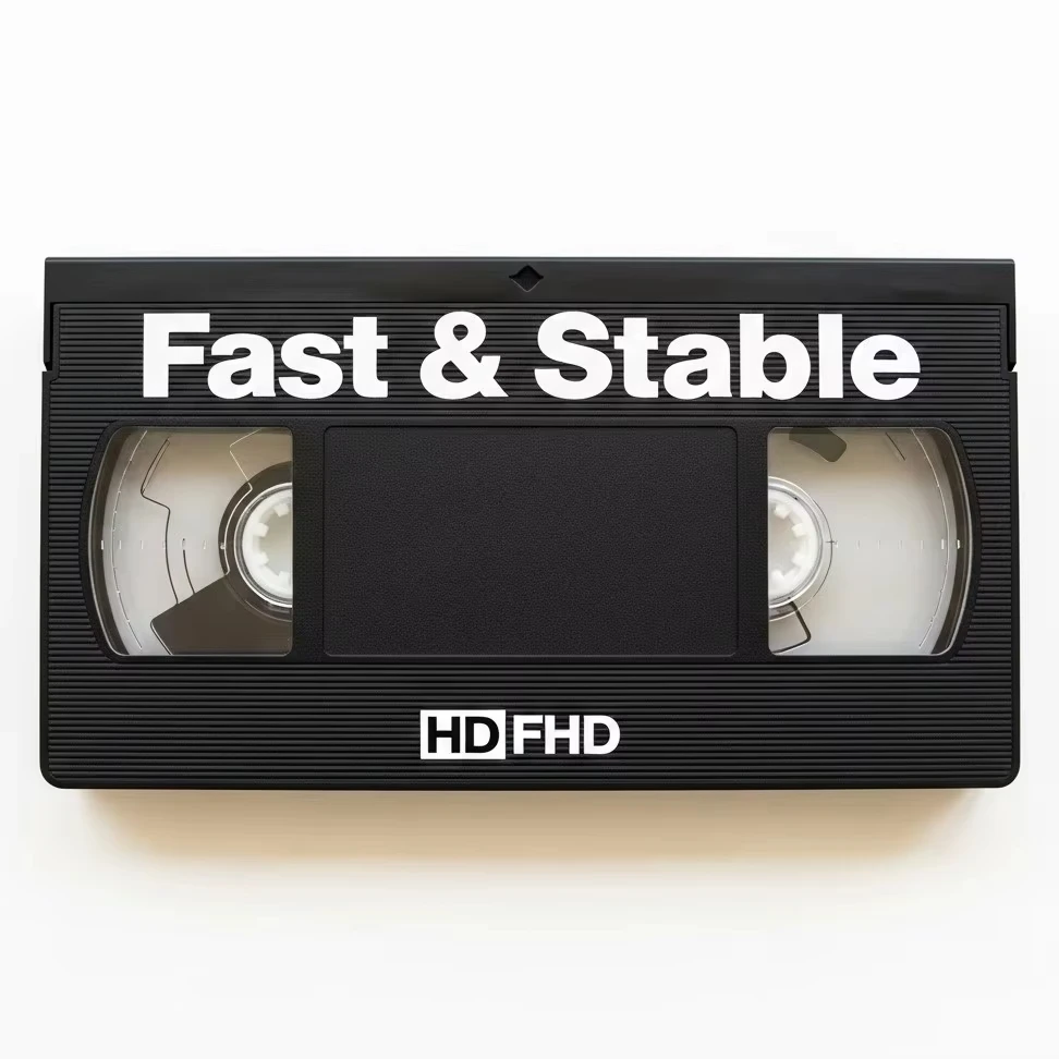 New 2026 Smart play Europe, France, Poland, Germany, Audio Tape Blank Customized Recordable Clear Audio Cassette for ott Voice
