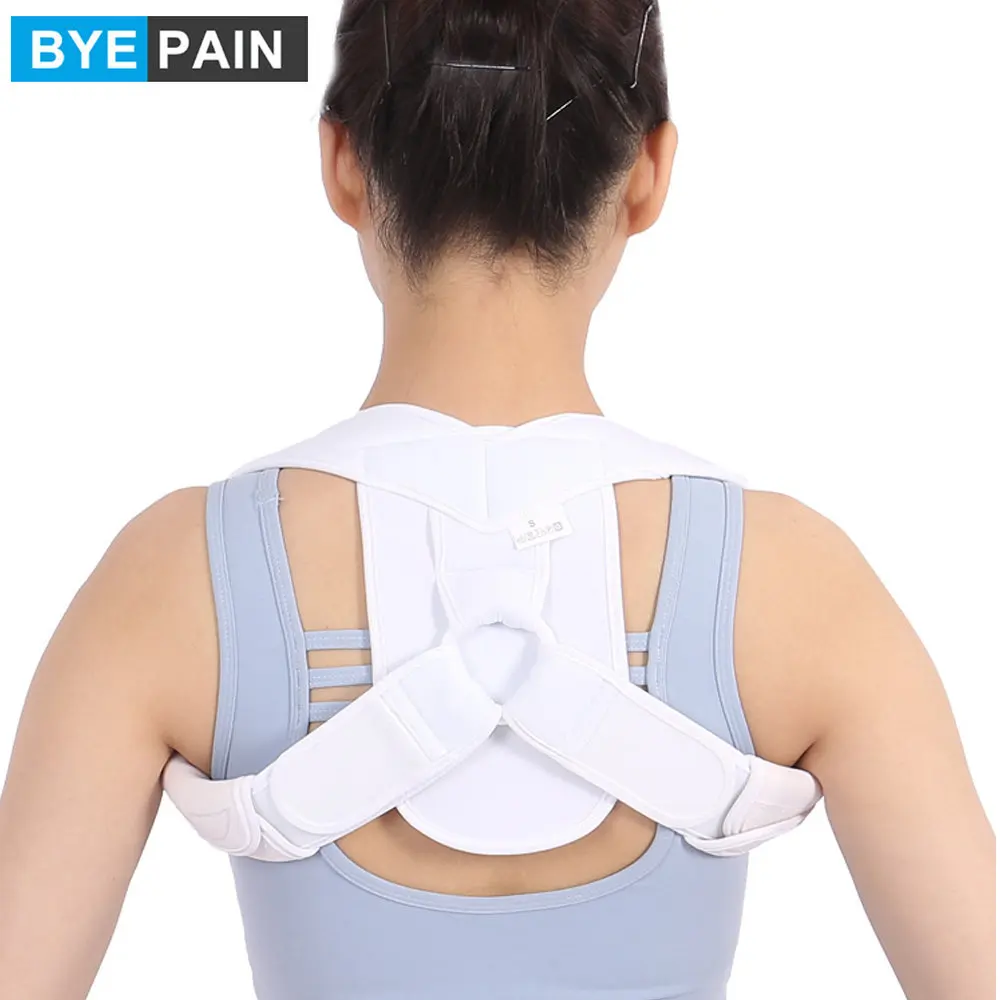 Posture Corrector-Back Brace for Men Women- Fully Adjustable Straightener for Mid, Upper Spine Support- Neck, Shoulder, Clavicle