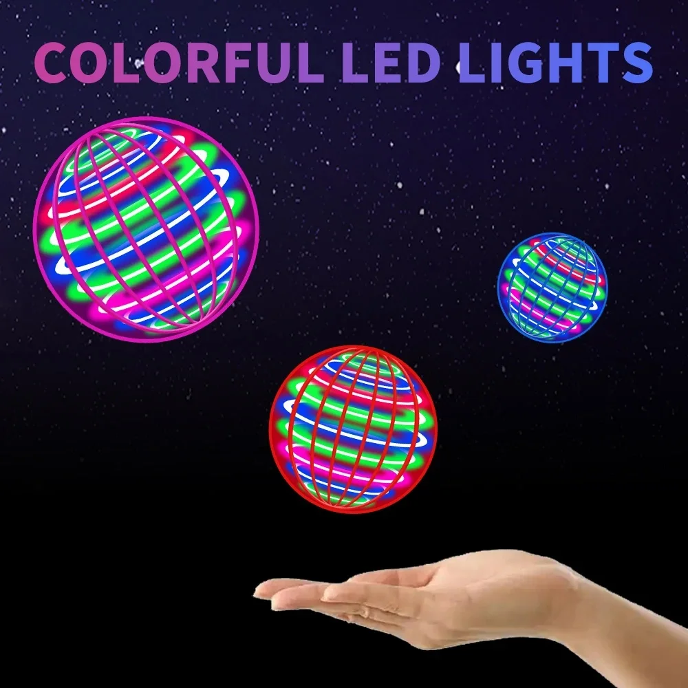 Picture 5: Flying ball, automatic spinning ball, LED dazzling lights, floating magic, fan, UFO flying machine, toy, gift, game, sports ball