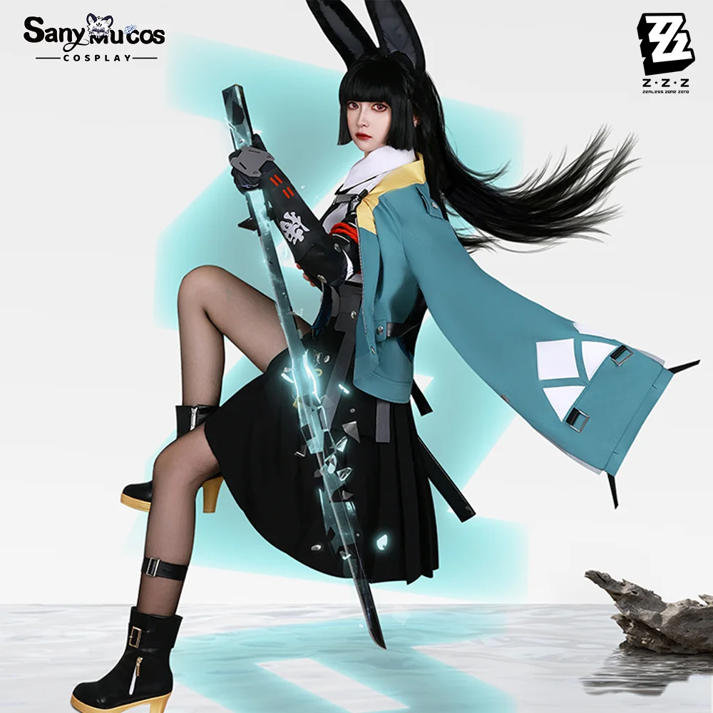 

IN STOCK SanyMuCos Hoshimi Miyabi Cospaly Zenless Zone ZeroHoshimi Miyabi Dress Cospaly Outfit Comic-con Birthday and Holiday