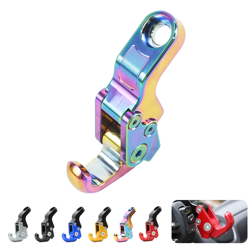 CNC Aluminium Motorcycle Hook Handlebar Luggage Bag Hanger Hooks Holder For YAMAHA NMAX155/XMAX300/250