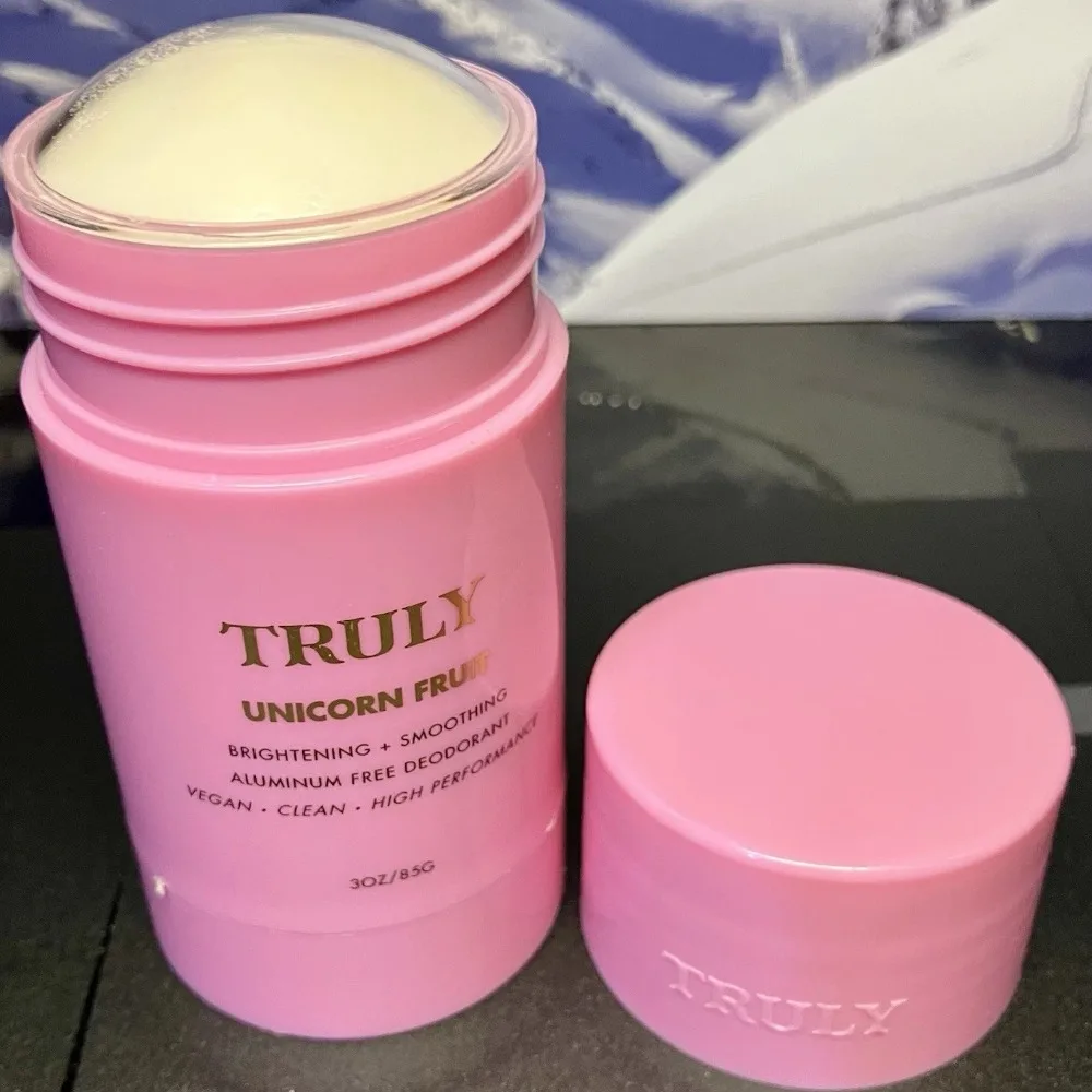 85g Truly Beauty Unicorn Fruit Aluminum Deodorant For Women Brightening Smoothing Vegan Clean Fragrance Body Underarm Deodorant