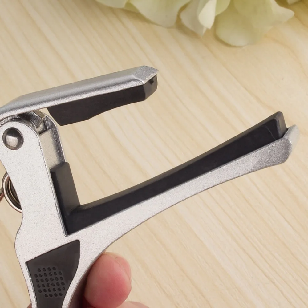 New Guitar Guitar Capo Aluminium alloy 1PC Guitar Parts Quick Change Clamp Key Gift