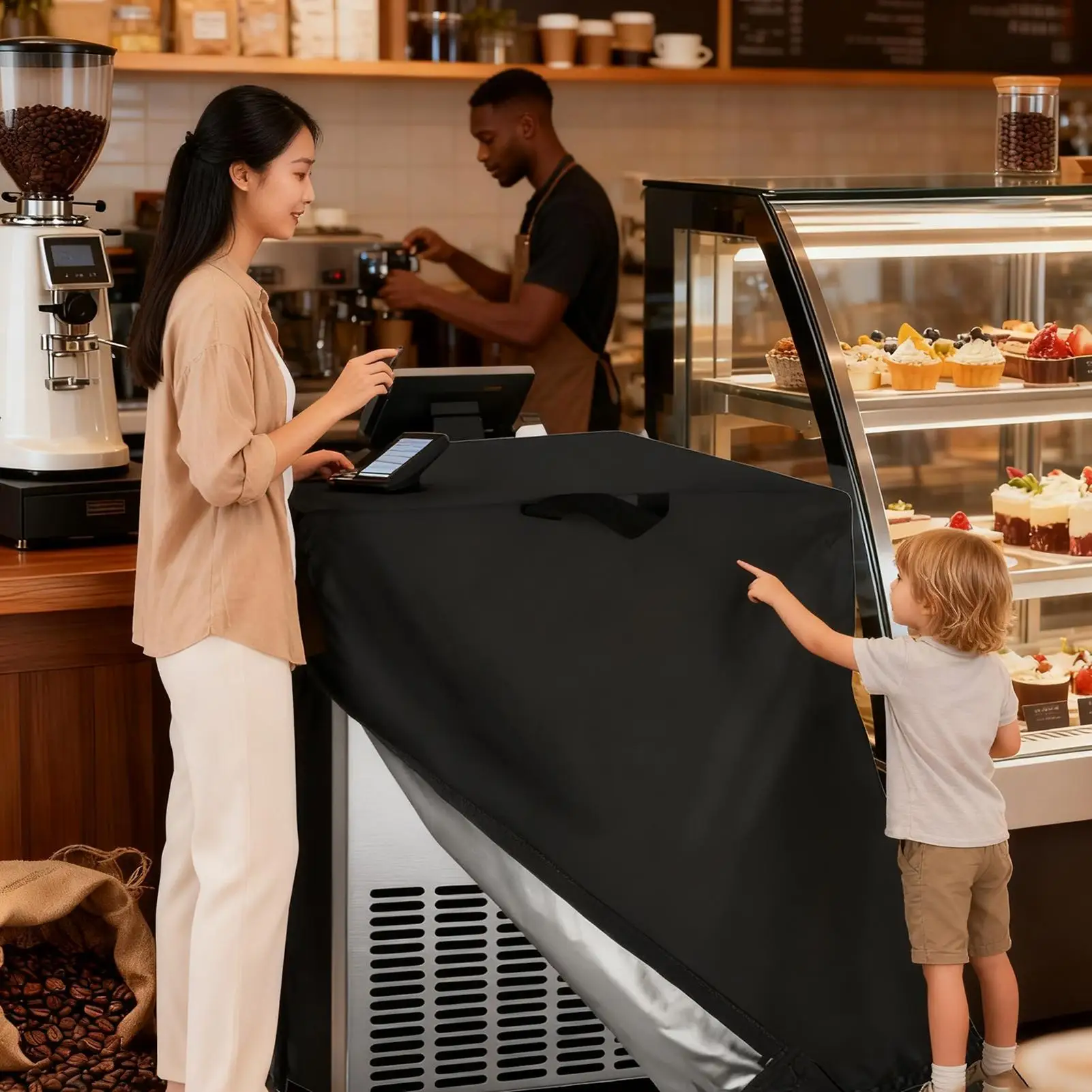 

Kitchen Appliance Covers Portable Dustproof Protector Appliance Covers For Kitchen Counter For Home Offices Commercial Patio