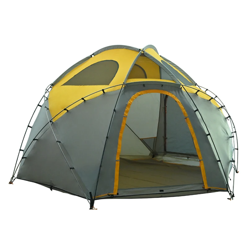 

Great Quality Waterproof PU 3000mm Silver Coated Folding Dome Tent People Family Hiking Outdoor Backpacking Tents
