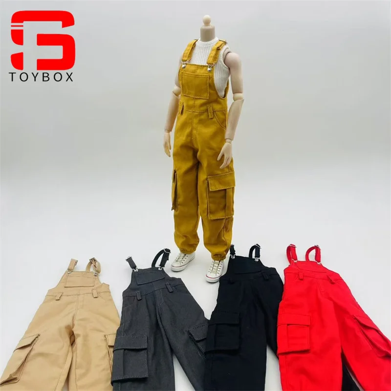 1/6 스케일 트렌디 캐주얼 스트랩 바지 의류 모델 12 인치 여성 군인 액션 피규어 바디 인형에 적합