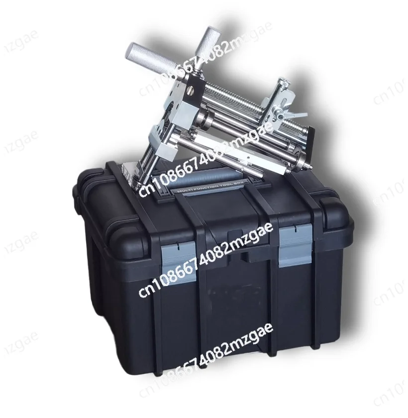 Stainless Steel Frame PE Pipe Rotary Scraper with Four-Sided Planer Blade, Mechanical Tool for Oxide Layer Removal