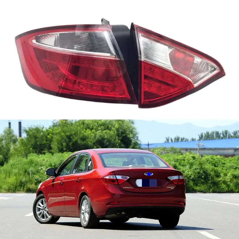 For Chery Arrizo 7  2013 2014 2015 rear tail light assembly Reverse lights turn signal brake lights taillight Auto parts