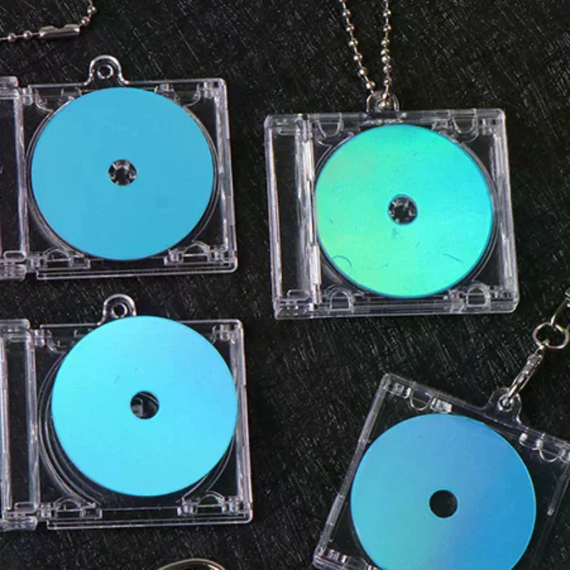 1PC New Hot Sales NFC Functional CD Disc For Music Lovers To Create Personalized Music Disc TS Key Chain Label Gifts