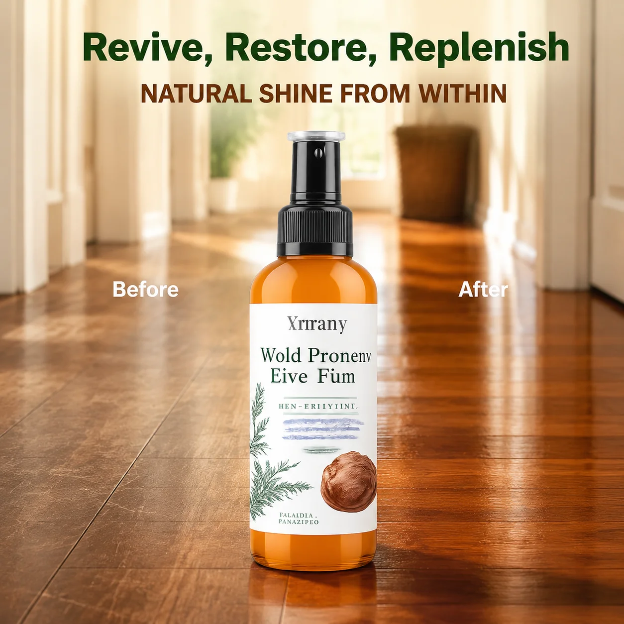 Wood Care Beeswax Spray Deep Nourishment Fix Dry Cracks Create Protective Layer Shine Wooden Furniture Surfaces